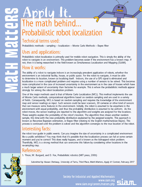 math behind probabilistic robot localization