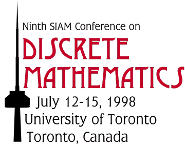 Ninth SIAM Conference on Discrete Mathematics