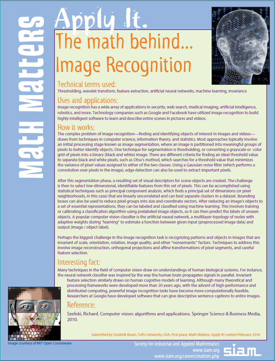 math behind Image Recognition
