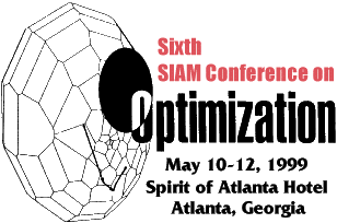Sixth SIAM Conference on Optimization 